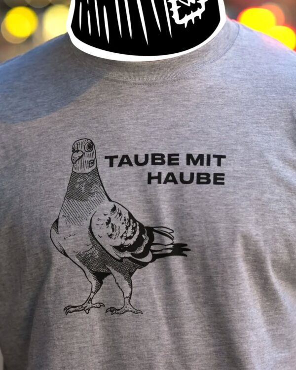 T-Shirt Taube mit Haube – Bild 2